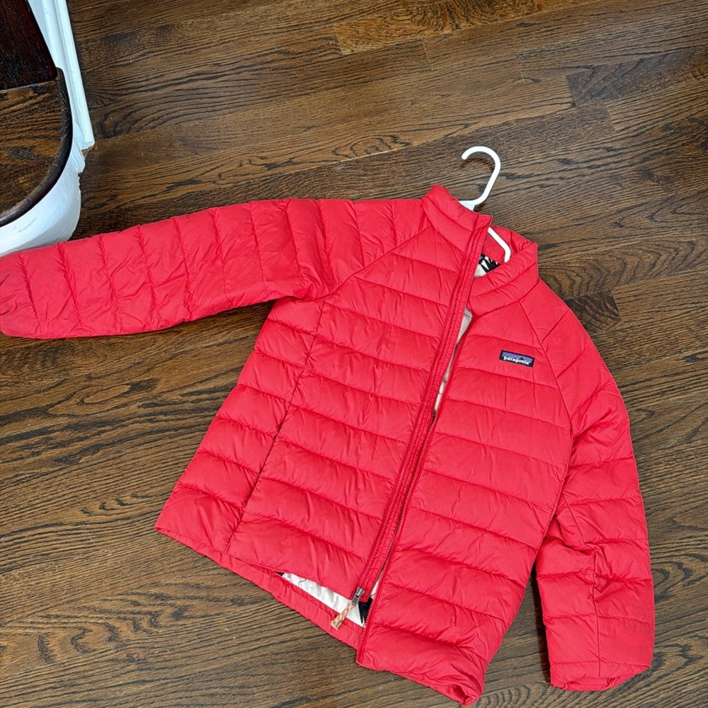 Patagonia Vibrant Red Quilted Jacket